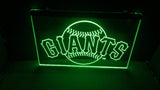 San Francisco Giants LED Neon Sign USB - Green - TheLedHeroes