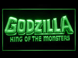 Godzilla King of the Monsters 2 LED Neon Sign USB - Green - TheLedHeroes