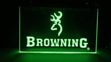 FREE Browning Firearms LED Sign - Green - TheLedHeroes