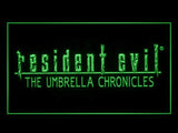 Resident Evil The Umbrella Chronicles LED Neon Sign USB - Green - TheLedHeroes