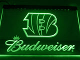 FREE Cincinnati Bengals Budweiser LED Sign - Green - TheLedHeroes