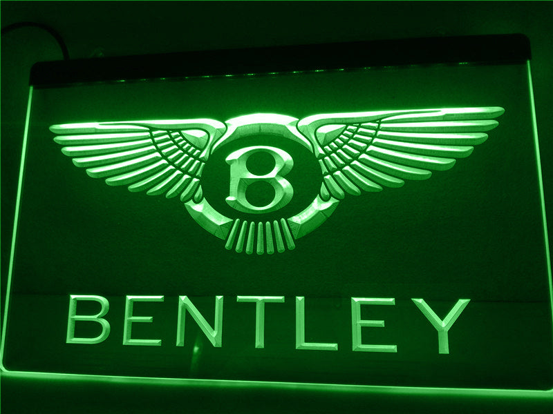 FREE Bentley LED Sign - Green - TheLedHeroes