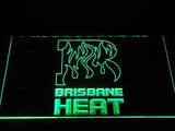 Brisbane Heat LED Neon Sign USB - Green - TheLedHeroes