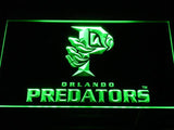 Orlando Predators LED Neon Sign Electrical - Green - TheLedHeroes