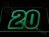 Matt Kenseth LED Neon Sign Electrical - Green - TheLedHeroes