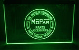 Mopar (2) LED Neon Sign Electrical - Green - TheLedHeroes