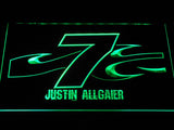 Justin Allgaier LED Neon Sign USB -  - TheLedHeroes