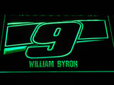 FREE William Byron LED Sign - Green - TheLedHeroes