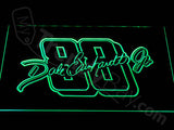 Dale Earnhardt Jr. LED Sign - Green - TheLedHeroes
