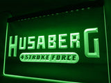 Husaberg Motorcycle Bike LED Neon Sign Electrical - Green - TheLedHeroes