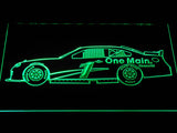 Elliott Sadler LED Neon Sign Electrical - Green - TheLedHeroes