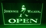 Johnnie Walker Open LED Neon Sign Electrical - Green - TheLedHeroes