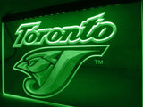 Toronto Blue Jays (4) LED Neon Sign USB - Green - TheLedHeroes