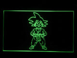 Dragon Ball Z GT Super Saiya Son Goku LED Neon Sign Electrical - Green - TheLedHeroes