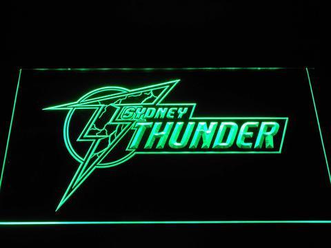 Sydney Thunder LED Neon Sign USB - Green - TheLedHeroes