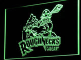 Calgary Roughnecks LED Neon Sign Electrical - White - TheLedHeroes