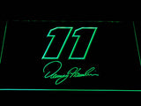 FREE Denny Hamlin LED Sign - Green - TheLedHeroes