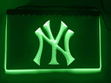 New York Yankees (10) LED Neon Sign USB - Green - TheLedHeroes