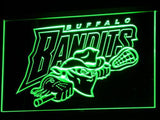 Buffalo Bandits LED Neon Sign USB - Red - TheLedHeroes