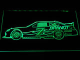 Justin Allgaier 2 LED Neon Sign USB - Green - TheLedHeroes