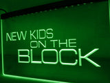 New Kids On the Block LED Neon Sign Electrical - Green - TheLedHeroes