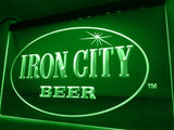 Iron City Beer LED Neon Sign USB - Green - TheLedHeroes