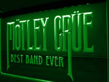 FREE Motley Crue Best Band Ever LED Sign - Green - TheLedHeroes