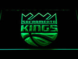 Sacramento Kings 2 LED Neon Sign Electrical - Green - TheLedHeroes