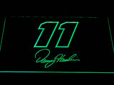Denny Hamlin LED Neon Sign Electrical - Green - TheLedHeroes