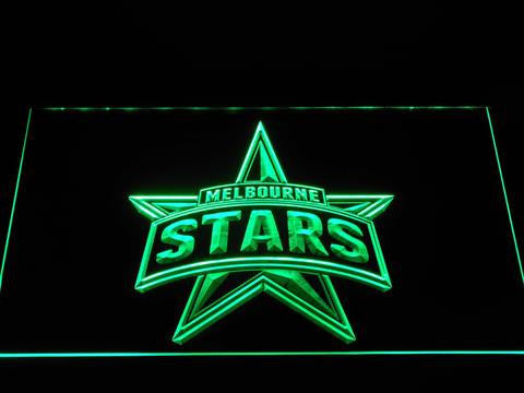 FREE Melbourne Stars LED Sign - Green - TheLedHeroes