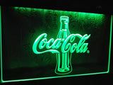 Coca Cola Bottle 2 LED Neon Sign Electrical - Green - TheLedHeroes