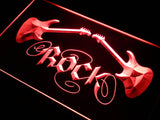 FREE Guitar Rock LED Sign - Red - TheLedHeroes