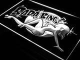 Bada Bing Sexy Nude Girl LED Neon Sign Electrical - White - TheLedHeroes