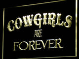 FREE Cowgirls Are Forever LED Sign - Multicolor - TheLedHeroes