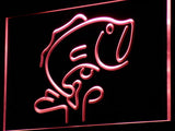 Fish Bait LED Sign - Red - TheLedHeroes