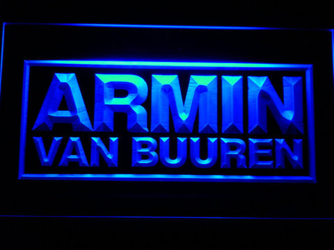 Armin Van buuren LED Sign - Blue - TheLedHeroes