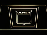 Oliver Tractor LED Neon Sign USB - Yellow - TheLedHeroes