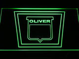 Oliver Tractor LED Neon Sign USB - Green - TheLedHeroes