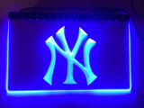 New York Yankees (10) LED Neon Sign USB - Blue - TheLedHeroes