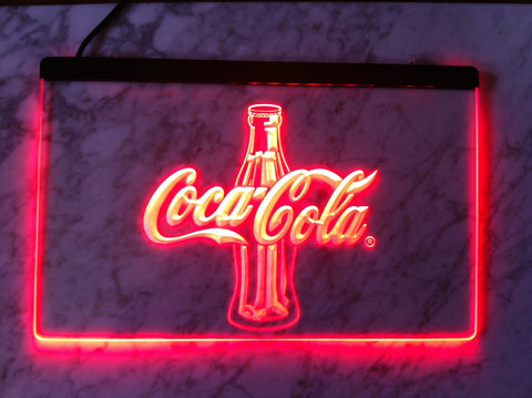 Coca Cola Bottle 2 LED Neon Sign USB -  - TheLedHeroes