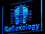 Reflexology Foot Massage LED Sign - Blue - TheLedHeroes