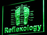 Reflexology Foot Massage LED Sign - Green - TheLedHeroes