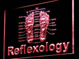 Reflexology Foot Massage LED Neon Sign USB - Red - TheLedHeroes