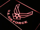 US Air Force Military LED Sign - Red - TheLedHeroes