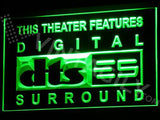 DTS - Digital Surround LED Neon Sign USB - Green - TheLedHeroes