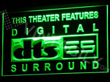 DTS - Digital Surround LED Sign - Green - TheLedHeroes