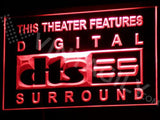 DTS - Digital Surround LED Neon Sign Electrical - Red - TheLedHeroes