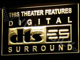 DTS - Digital Surround LED Neon Sign Electrical - Yellow - TheLedHeroes