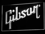 Gibson LED Neon Sign USB - White - TheLedHeroes