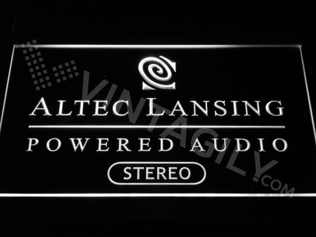 Altec Lansing LED Neon Sign USB - White - TheLedHeroes